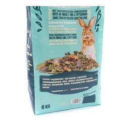 Wiesenknopf Kaninchen Müsli 2x6 kg Doppelpack