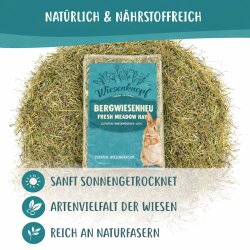 Wiesenknopf Bergwiesenheu 6 kg einzeln verpackt